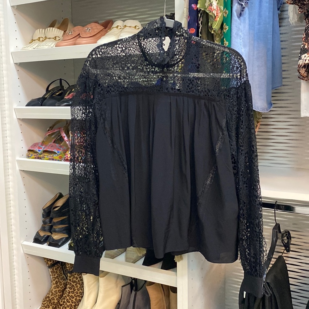 Iro lace embellished blouse